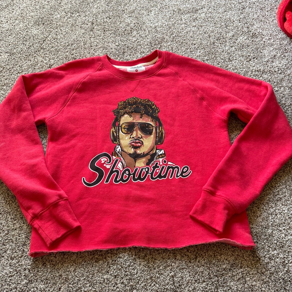 Charlie Hustle Clothing‎ Patrick Mahomes Kansas City Sweatshirt Cropped Medium